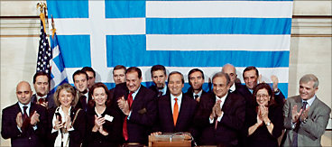 NYSE - Καμπανάκι Έναρξης - 8/11/2007
