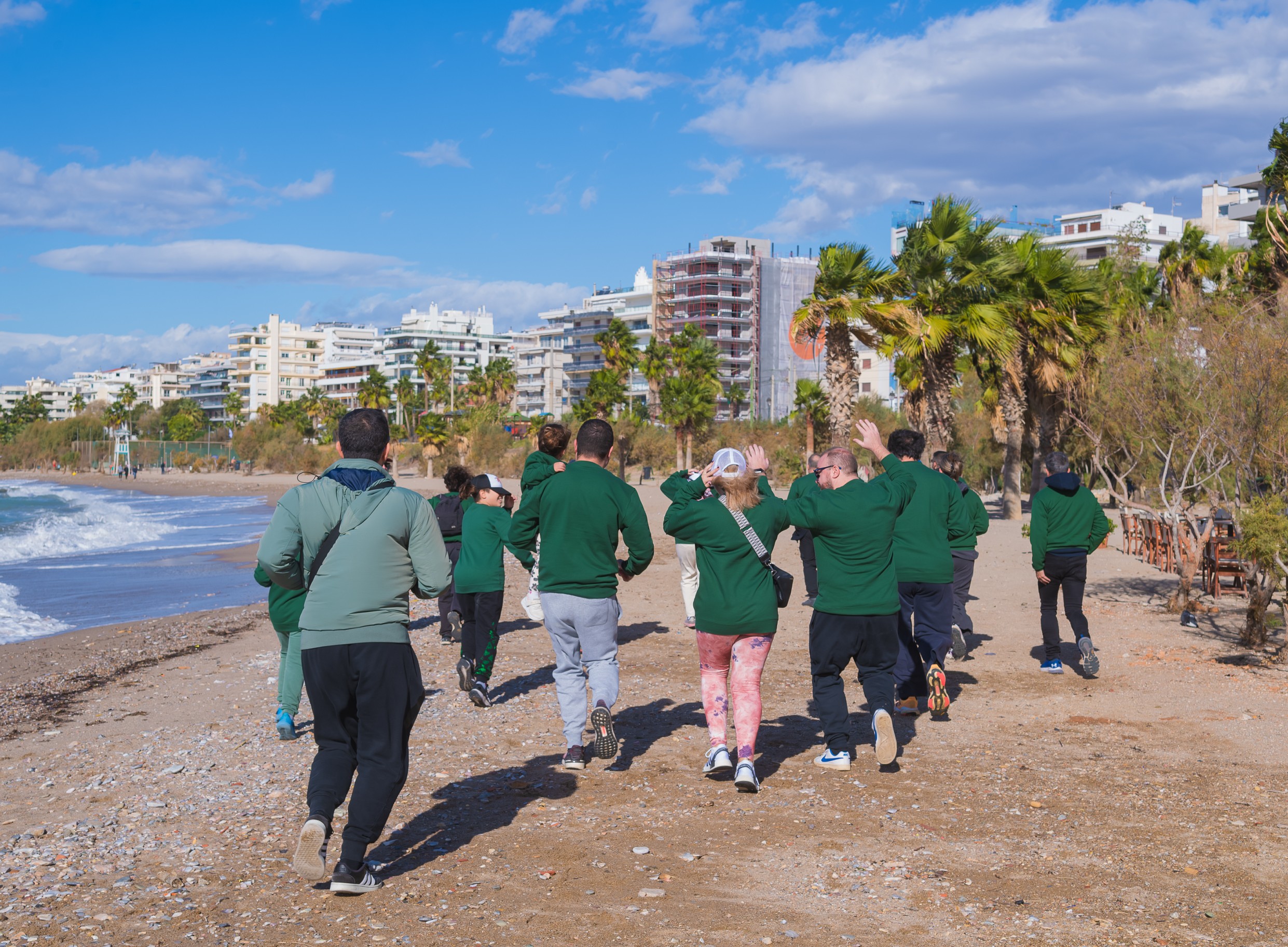 Volunteer Beach Cleanup at the Edem Beach in Paleo Faliro 