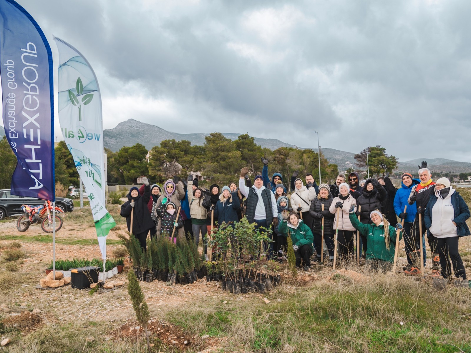 ATHEXGROUP & We4All Team Up for a Tree-Planting Day in Varimpompi