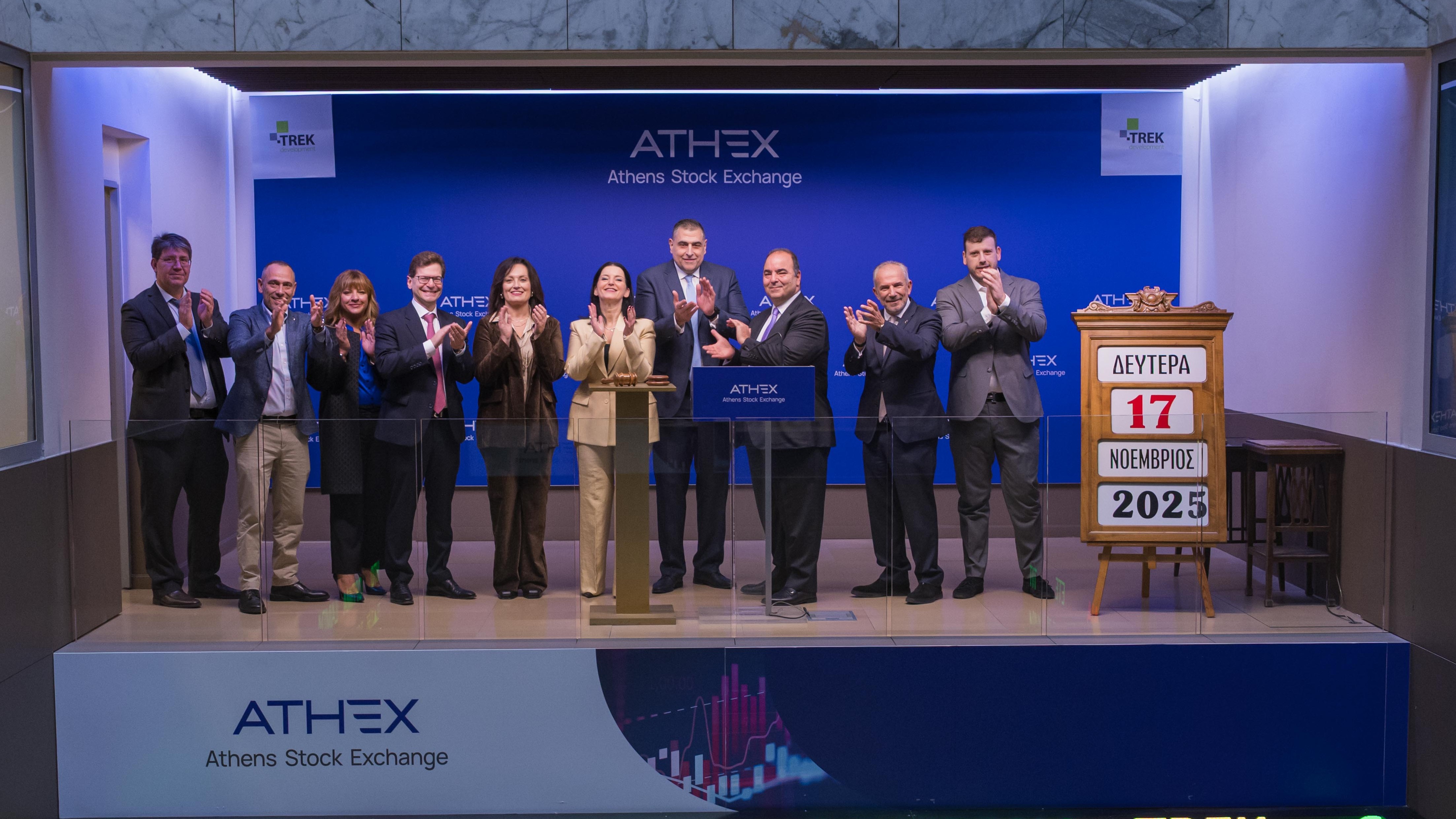 Opening Bell - TREK DEVELOPMENT
