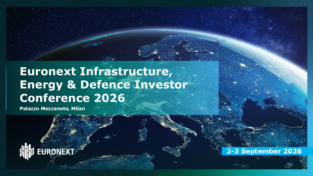 Euronext Infrastructure, Energy & Defence Investor Conference 2026
