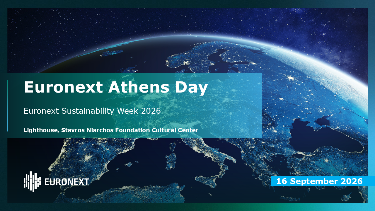 Euronext Athens Day - Euronext Sustainability Week 2026